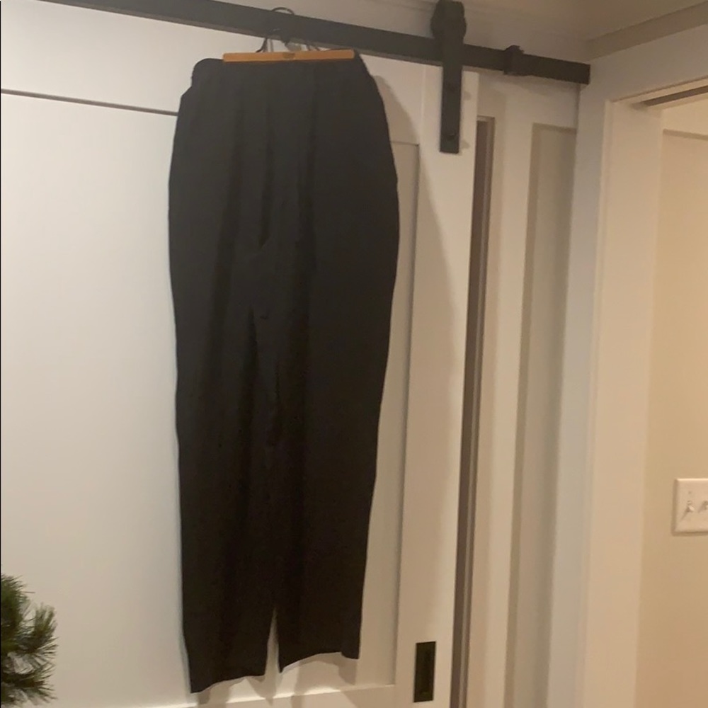 Silk pull on pants